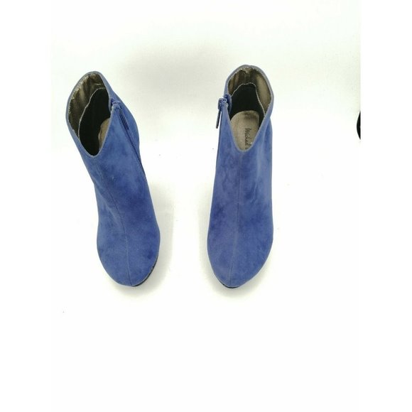 Michael Antonio Cane Ankle Boot Wedge Glitter Heel Women's US 6 - Picture 5 of 12